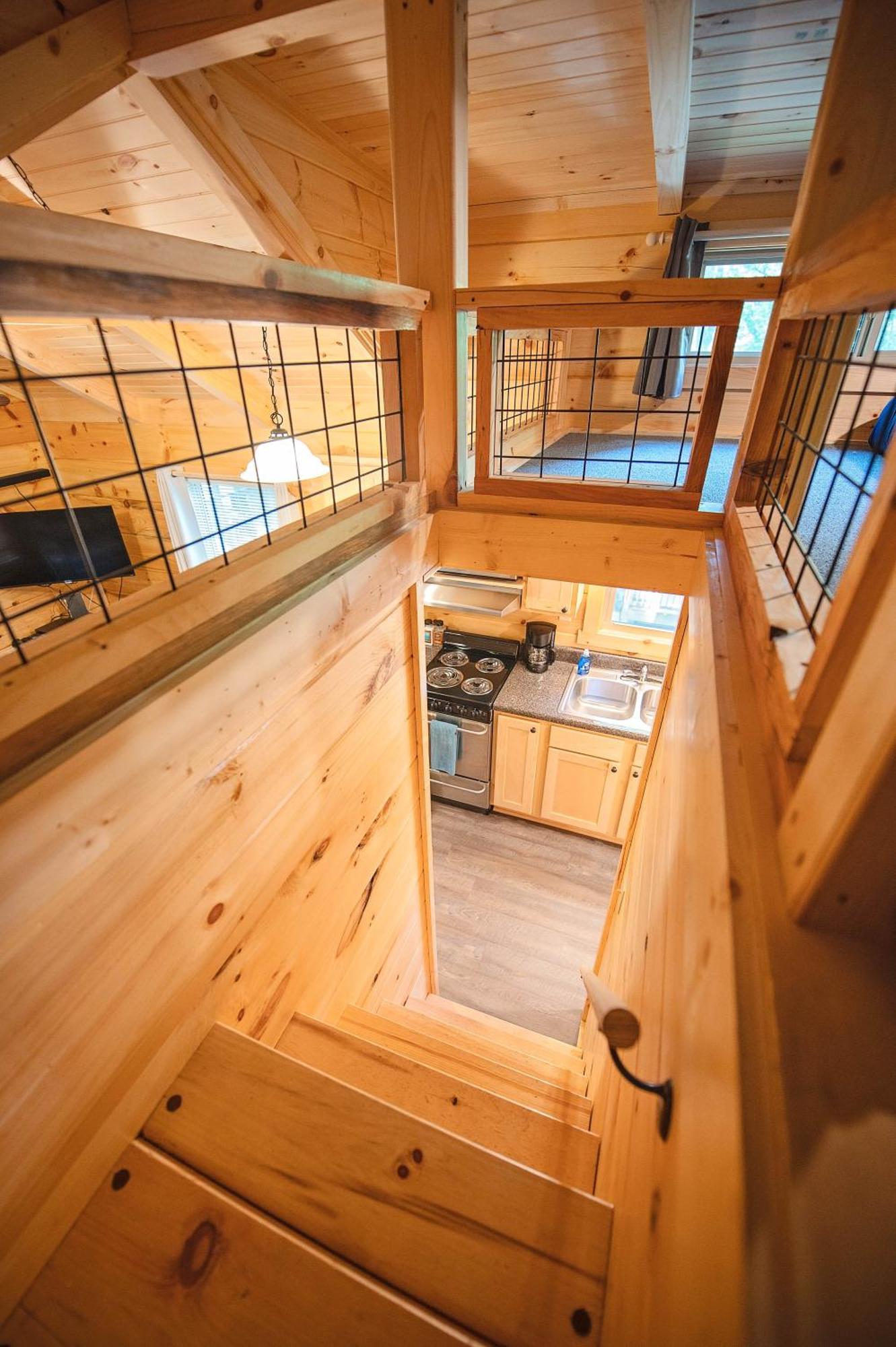 Nana Cabin Tiny Log Home Comfort In Rustic Bliss Chattanooga Exterior photo